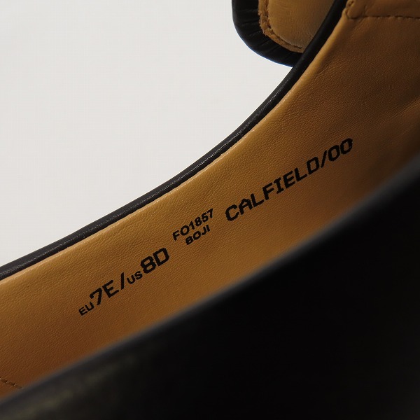 実際に弊社で買取させて頂いたBALLY/バリー Calfield Tan Leather Slip On/カーフレザー スリッポン/8Dの画像 5枚目