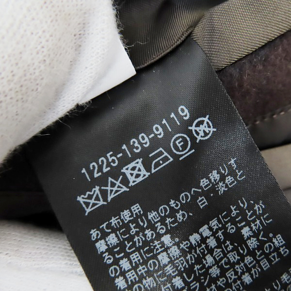 実際に弊社で買取させて頂いたBEAUTY&YOUTH UNITED ARROWS/ビューティーアンドユースユナイテッドアローズ チェスターコート 1225-139-9119/Mの画像 4枚目