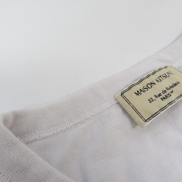 実際に弊社で買取させて頂いたMAISON KITSUNE/メゾンキツネ OVERIZED NEON FOX PRINT ネオンフォックス プリントTシャツ /Mの画像 4枚目