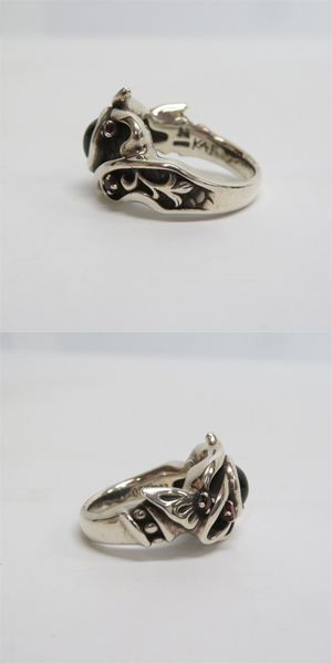 実際に弊社で買取させて頂いた【ギャラ付】Bloody Mary/ブラッディマリー KAI カイ 2008Xmas限定 鬼火リング/15.5号の画像 2枚目