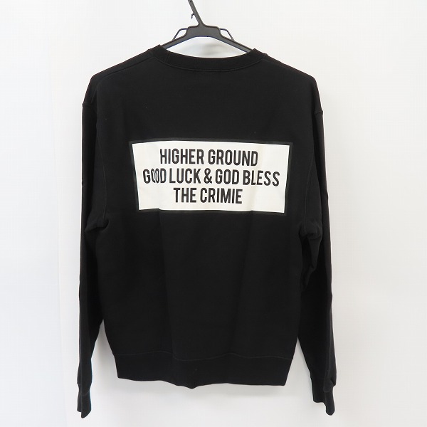 実際に弊社で買取させて頂いたTHE CRIMIE/クライミー 胸ロゴスウェット/Mの画像 1枚目