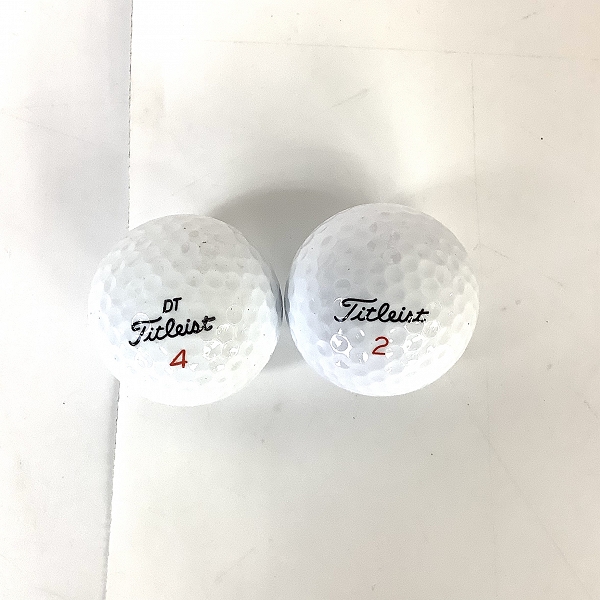 実際に弊社で買取させて頂いた【未使用】Titleist/タイトリスト DT90/384TOUR90・DT/TOURWLS/チャンピオンシップシリーズ/GRANZ ゴルフボール/42球セットの画像 2枚目
