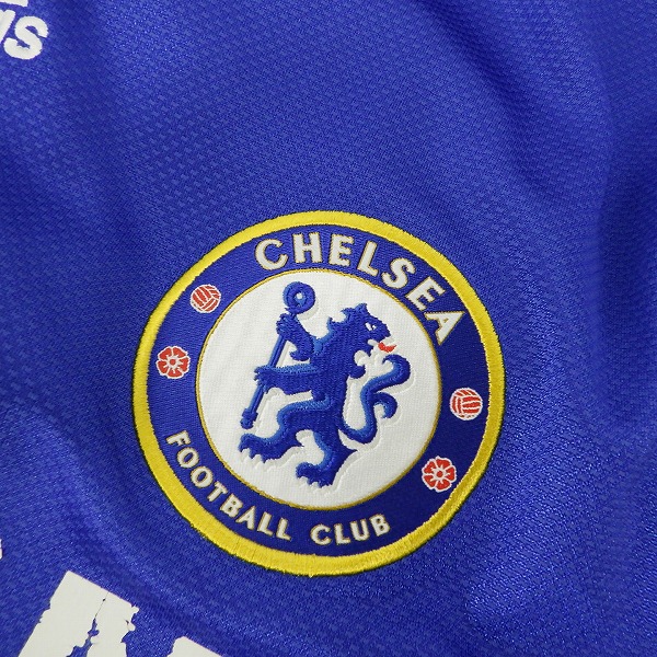 [美品] chelseaチェルシー08/09 ユニフォーム E08159デコ adidas/アディダス 08/09 チェルシー ホーム ユニフォーム #20 デコ