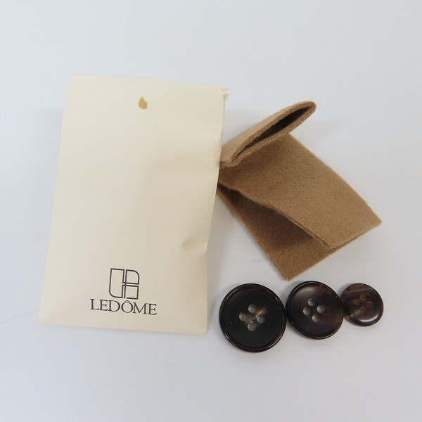 実際に弊社で買取させて頂いたEDIFICE/エディフィス ウール チェスターコート/14-020-300-1020-3-0/46の画像 7枚目