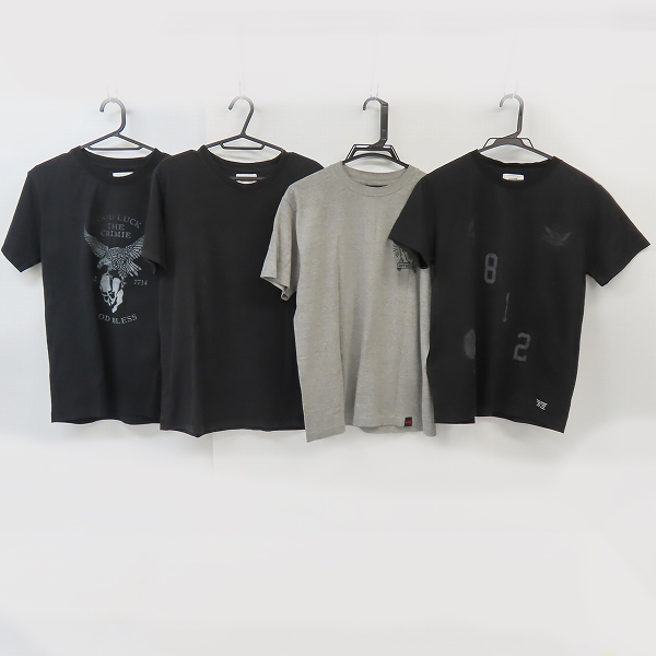 実際に弊社で買取させて頂いたTHE CRIMIE/クライミー マリアバックプリント Tシャツほか ４点セット 