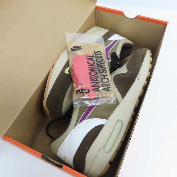 実際に弊社で買取させて頂いた【観賞用】NIKE/ナイキ AIR MAX 1 B atmos VIOTECH/エアマックス アトモス 302740-251/27の画像 7枚目