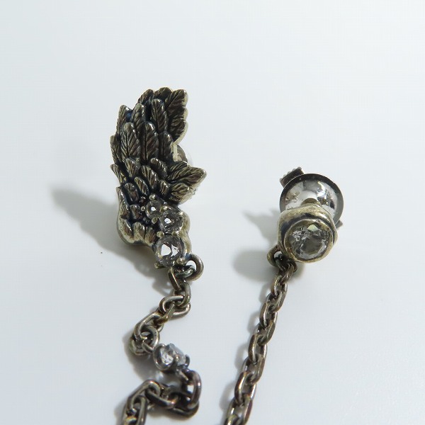 実際に弊社で買取させて頂いたBloody Mary/ブラッディマリー ウイングデザイン チェーンピアスの画像 1枚目