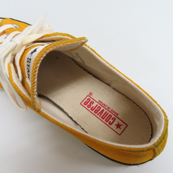 実際に弊社で買取させて頂いたCONVERSE/コンバース MADE IN JAPAN/メイドインジャパン/日本製 SUEDE AS J OX/26.5の画像 4枚目