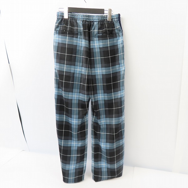 実際に弊社で買取させて頂いたHARE/ハレ チェック ベロアダブルライン イージーパンツ HA010012TO/Fの画像 1枚目
