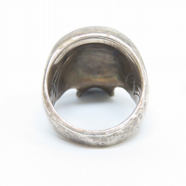 実際に弊社で買取させて頂いたCRAZY PIG/クレイジーピッグ ラージエビルスカルリング/23.5号の画像 3枚目