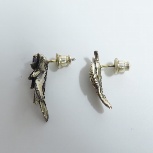 実際に弊社で買取させて頂いた（2）Bloody Mary/ブラッディマリー ストーン フェザーピアス 2点セットの画像 2枚目