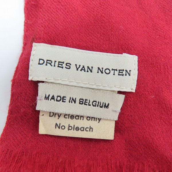 実際に弊社で買取させて頂いたDRIES VAN NOTEN/ドリスヴァンノッテン ストール 総柄の画像 2枚目