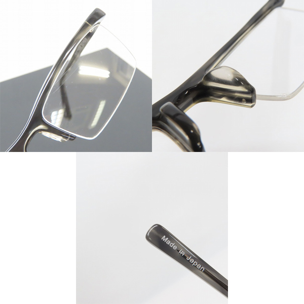 実際に弊社で買取させて頂いたless than human/レスザンヒューマン 眼鏡 メガネフレーム/アイウェア Cell-34の画像 8枚目