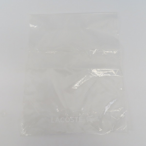 実際に弊社で買取させて頂いた【未使用】LACOSTE/ラコステ バイカラールーズポロシャツ DH1232L/Lの画像 6枚目