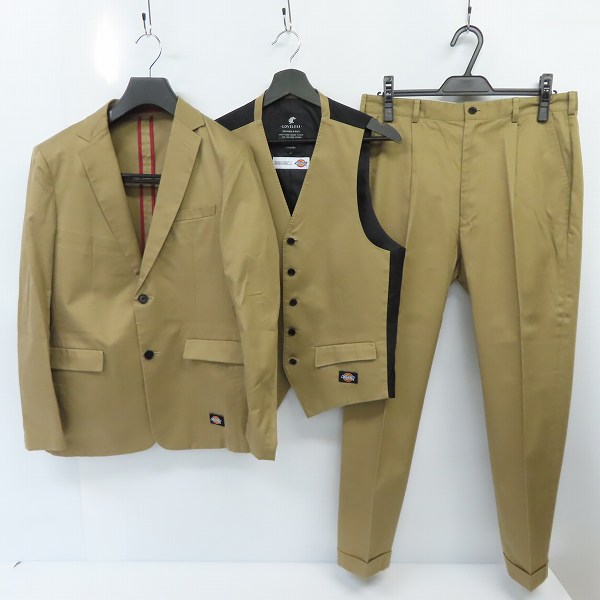 実際に弊社で買取させて頂いたLOVELESS×Dickies/ラブレス×ディッキーズ テーラードジャケット/パンツ/ジレベスト セットアップ 