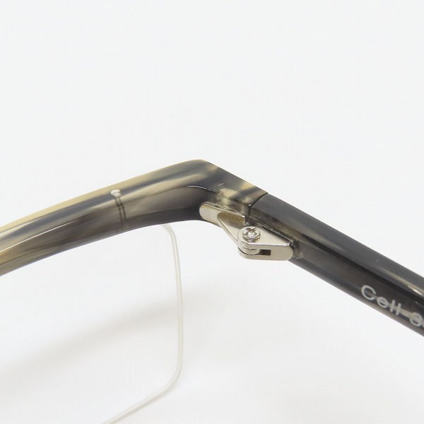 実際に弊社で買取させて頂いたless than human/レスザンヒューマン 眼鏡 メガネフレーム/アイウェア Cell-34の画像 5枚目