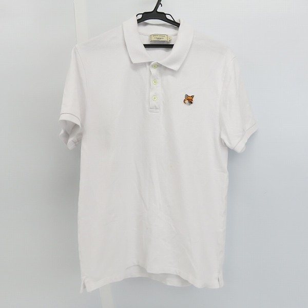 実際に弊社で買取させて頂いたMAISON KITSUNE/メゾンキツネ フォックスヘッド パッチ ポロシャツ FU00203KJ7007/L