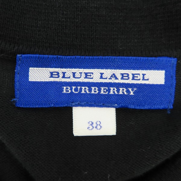 実際に弊社で買取させて頂いたBurberry Blue Label/バーバリーブルーレーベル Sleeveless Dress/ノースリーブワンピース E1J91-144-09/38の画像 2枚目
