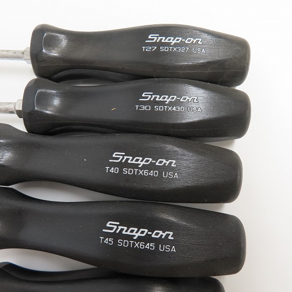 実際に弊社で買取させて頂いたSnap-on/スナップオン トルクスドライバー SDTX38A/310A/315/320/325/327/430/640/645 9点セットの画像 3枚目