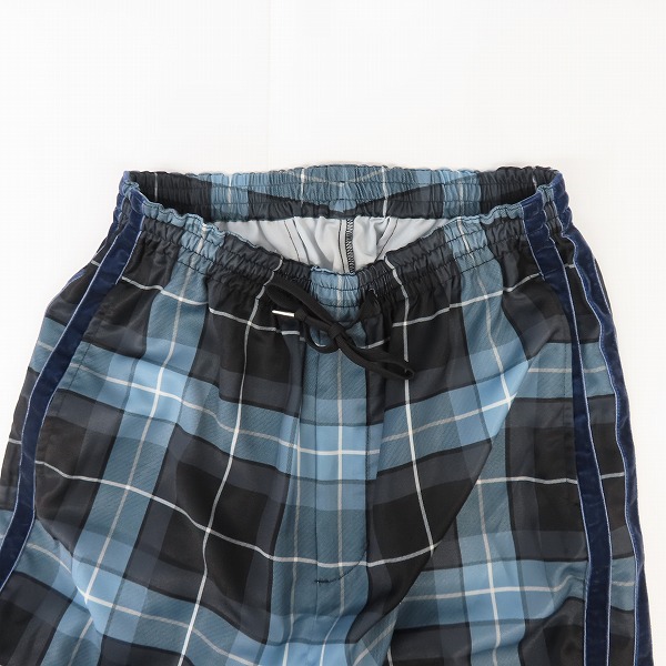 実際に弊社で買取させて頂いたHARE/ハレ チェック ベロアダブルライン イージーパンツ HA010012TO/Fの画像 5枚目
