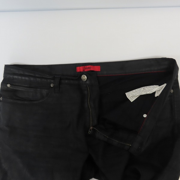 実際に弊社で買取させて頂いたHUGO BOSS/ヒューゴボス パンツ ブラック 50227157 /36/34の画像 7枚目