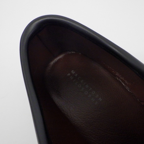 実際に弊社で買取させて頂いたMACKINTOSH PHILOSOPHY/マッキントッシュ フィロソフィー ウィングチップ レザーシューズ 42/Mの画像 4枚目