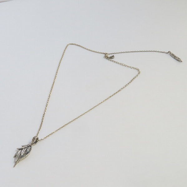 実際に弊社で買取させて頂いたBloody Mary/ブラッディマリー フェザーモチーフ ペンダント/ネックレスの画像 7枚目