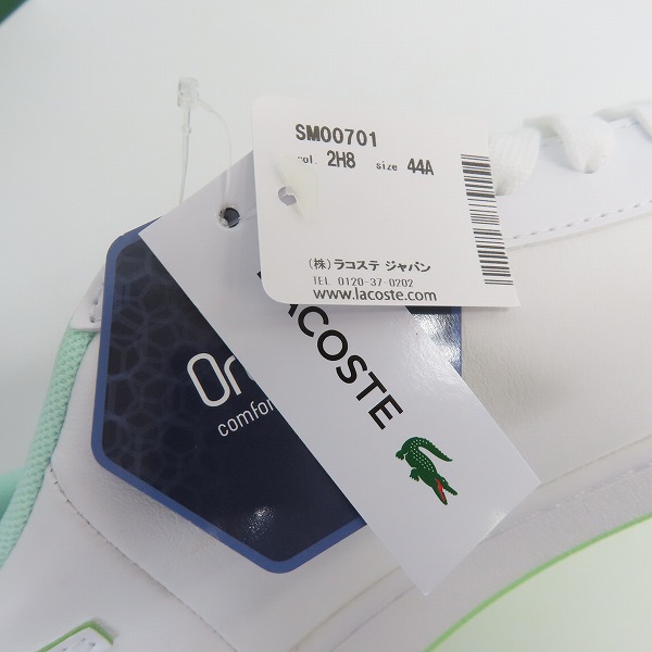 実際に弊社で買取させて頂いた【未使用】LACOSTE/ラコステ carnaby evo スニーカー SM00701/UK9.5の画像 7枚目