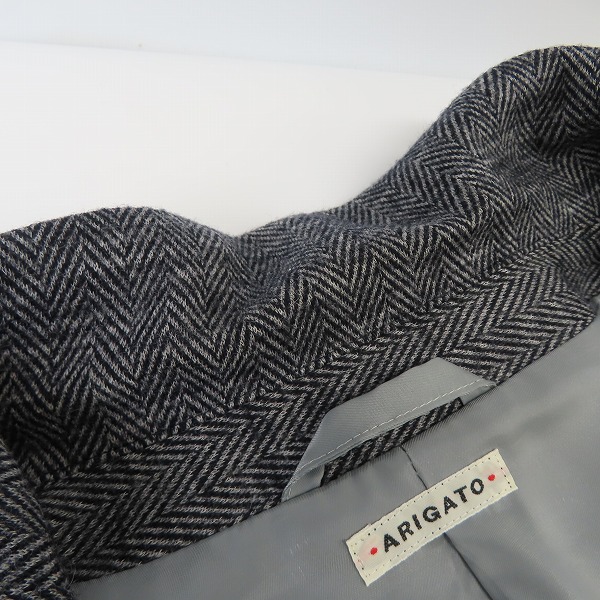 実際に弊社で買取させて頂いたBLUE BLUE/ブルーブルー ARIGATO 2B テーラードジャケット/3の画像 6枚目