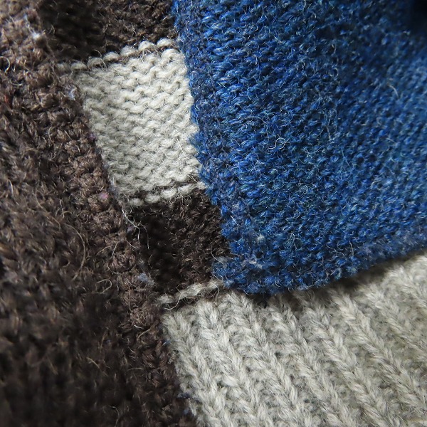 実際に弊社で買取させて頂いたTHE FLAT HEAD/フラットヘッド ウール ニット カーディガン/Mの画像 6枚目