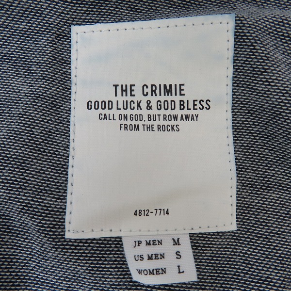 実際に弊社で買取させて頂いたCRIMIE/クライミー BANDANA GOWN SHIRT/バンダナ柄 ガウンシャツ/ロングシャツ CR1-02A1-SL04/Mの画像 2枚目