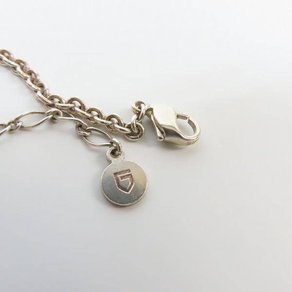 実際に弊社で買取させて頂いたGARNI/ガルニ Sterling silver/スターリング 925 ペンダント/ネックレスチェーン シルバー の画像 6枚目