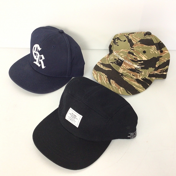 実際に弊社で買取させて頂いた【おまとめ品】CRIMIE/クライミー ベレー帽/キャップの画像 4枚目