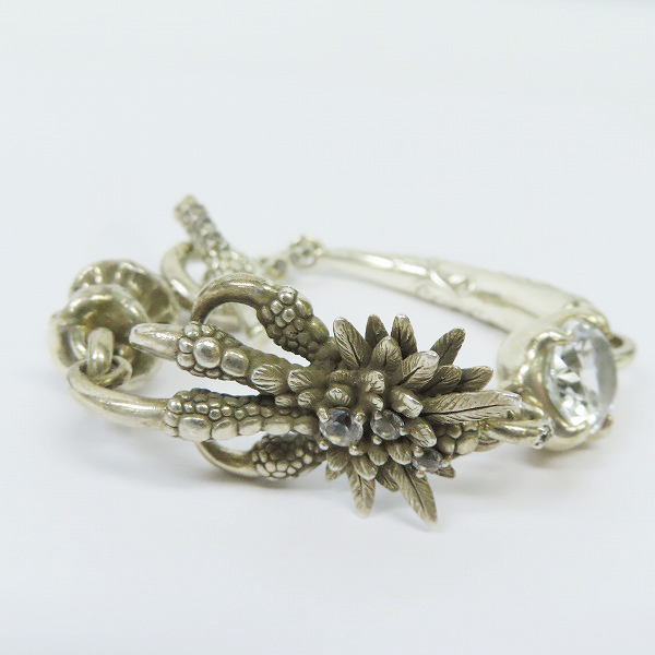 実際に弊社で買取させて頂いたBloody Mary/ブラッディマリー MIDNIGHT Night raven/ナイトレイヴン ブレスレット 大鳥 bmb477-21の画像 1枚目