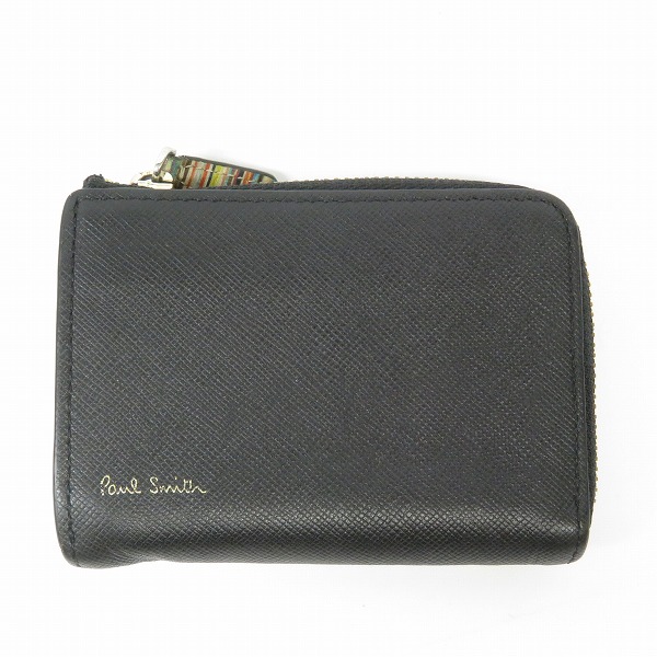 実際に弊社で買取させて頂いたPaul Smith/ポールスミス L字ファスナー レザーコインケース
