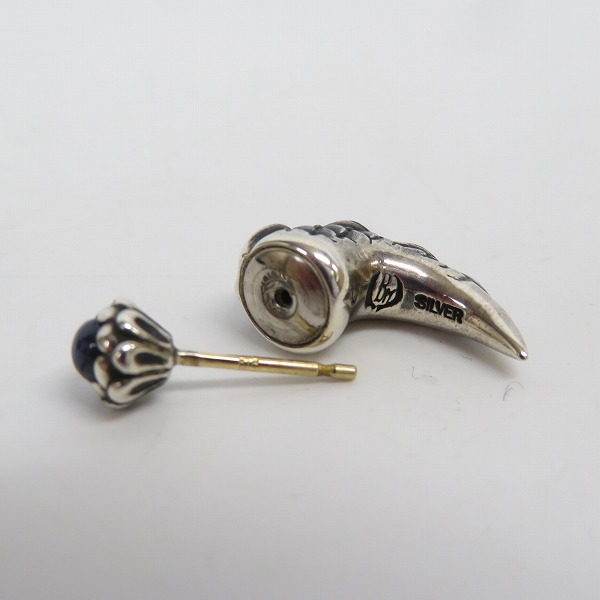 実際に弊社で買取させて頂いた【ギャラ付】Bloody Mary/ブラッディマリー ベビーマーメイド /ストーン ピアスの画像 5枚目