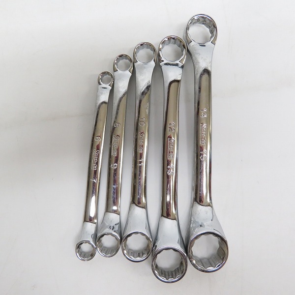 実際に弊社で買取させて頂いたSnap-on/スナップオン オフセットメガネレンチ XSM67/89/1011/1213/1415/XBM810/1214/1719/2224 9点セットの画像 1枚目