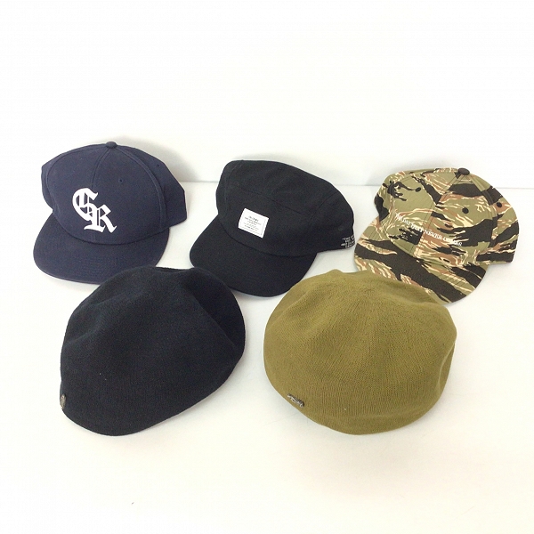 実際に弊社で買取させて頂いた【おまとめ品】CRIMIE/クライミー ベレー帽/キャップ