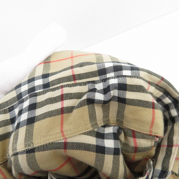 実際に弊社で買取させて頂いたBurberry's/バーバリーズ ノバチェック ボタンダウンシャツ/37(S)の画像 6枚目