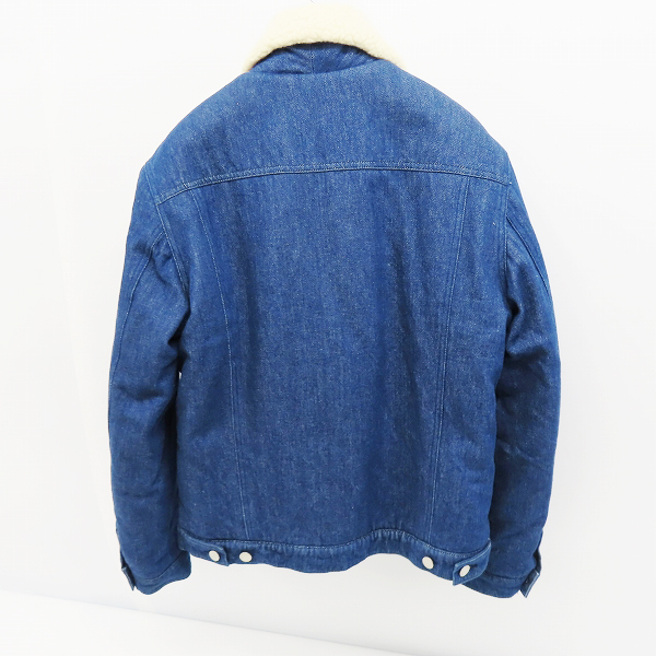 実際に弊社で買取させて頂いたMAISON KITSUNE/メゾンキツネ デニム地 ボア ジャケット FW16M115/Mの画像 1枚目