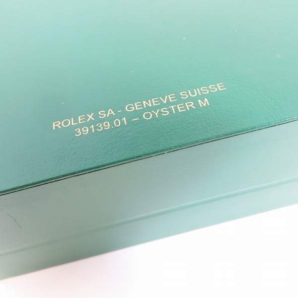 実際に弊社で買取させて頂いた(1)ROLEX/ロレックス 現行/空箱/ボックス Mサイズ 3点セットの画像 6枚目