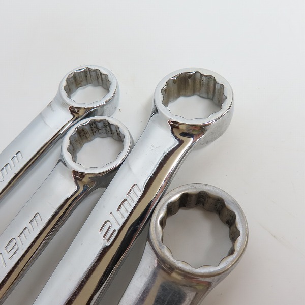 実際に弊社で買取させて頂いたSnap-on/スナップオン コンビネーションレンチ OEXM170A/190A/210A/220/230B/240B/270B/320B 8点セットの画像 5枚目