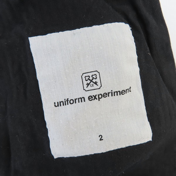 実際に弊社で買取させて頂いたuniform experiment/ユニフォームエクスペリメント 14SS ANKLE CUT SLACKS/花柄 スター UE-140008/2の画像 2枚目