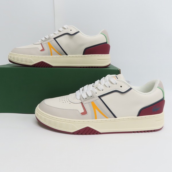 実際に弊社で買取させて頂いた【未使用】LACOSTE/ラコステ スニーカー L001 0321 SM00922/UK9.5の画像 3枚目