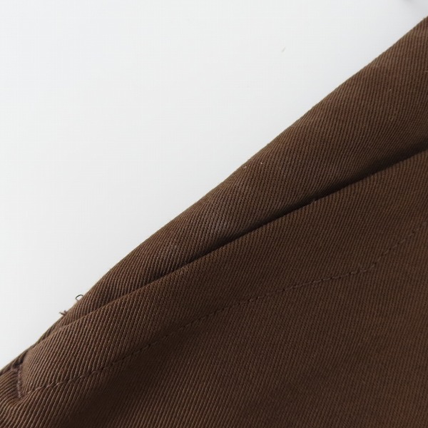 実際に弊社で買取させて頂いたTHE CRIMIE×Dickies/クライミー×ディッキーズ ワークパンツ ブラウン/Lの画像 7枚目