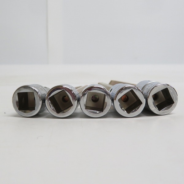 実際に弊社で買取させて頂いたSnap-on/スナップオン 3/8インチ ソケット ヘキサ ボール ロング FABLM4/5/6/8/10 5点セットの画像 5枚目