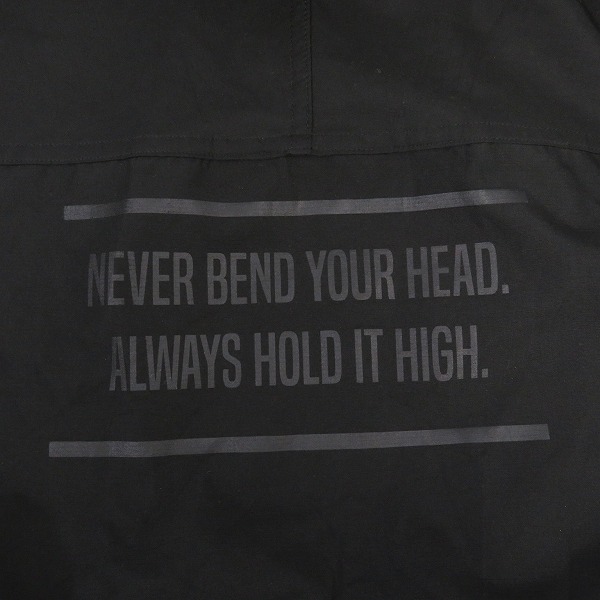 実際に弊社で買取させて頂いたMIHARA YASUHIRO×GU/ミハラヤスヒロ×ジーユー フード付フルジップジャケット/XLの画像 8枚目