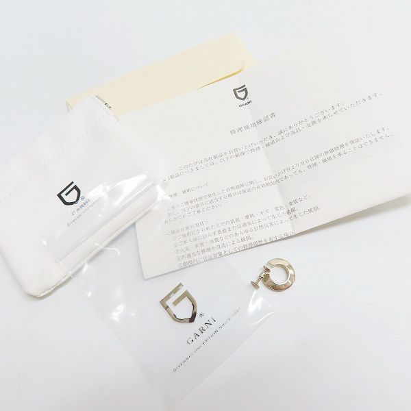 実際に弊社で買取させて頂いたGARNI/ガルニ フープ イヤリング シルバーの画像 9枚目