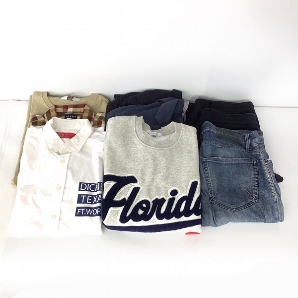 実際に弊社で買取させて頂いた【おまとめ品】ポールスミス/ループウィラー/ベンデイビス/アルマーニ他 ジャケット/シャツ/Tシャツ/パンツ 等