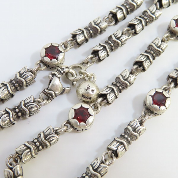 実際に弊社で買取させて頂いたBloodyMary/ブラッディマリー  10周年記念 JADE チェーン 50cm